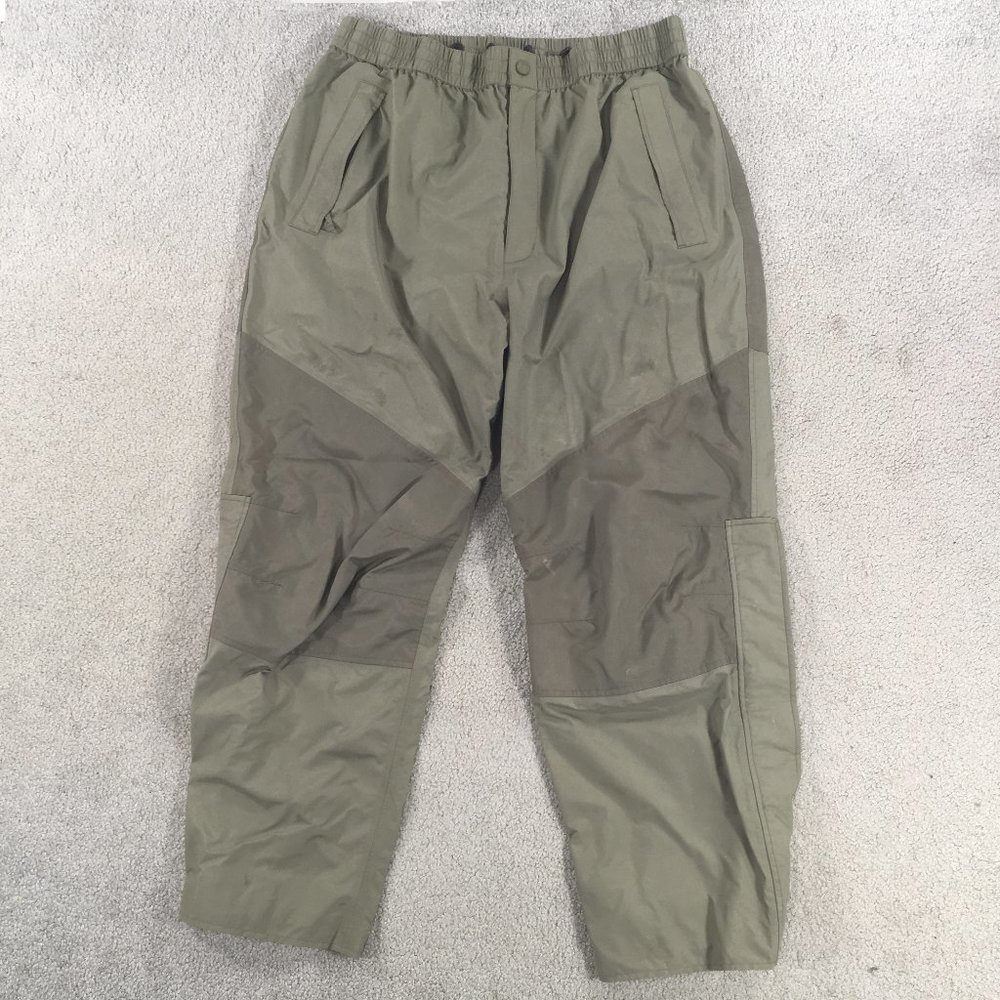 Cabelas Nylon Outdoor Hunting Pants Mens Size XL Beige Tan 36x30.5